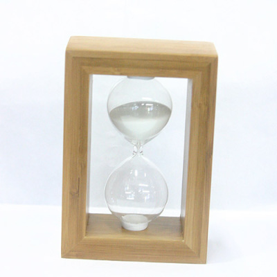 Bamboo Hourglass Customizable Timer Hourglass Creative Home Wedding Party Gift Decoration Ornament