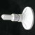 White double-u energy-saving light bulbs