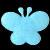 Butterfly flower by ultrasonic wave