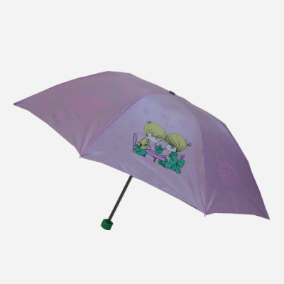 Lilac bead printing cartoon a fold umbrella 8 k