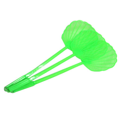Grass green plastic fly swatter
