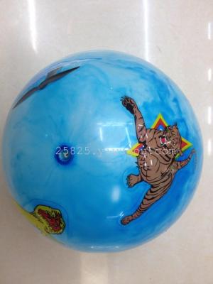 Cartoon ball 22CM ball/PVC ball/pattern/Lian Biaoqiu/duotuqiu/six standard ball/toy ball