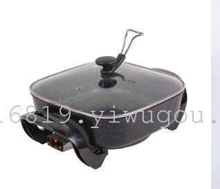 New Korean electric shock pan, wok, hot pot, cooking pot kitchen supplies.