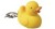 Duck LED Sound key chain does not spray paint