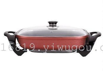 Korean long square pan, frying pan, roast steak pan, kitchen supplies