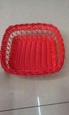Imitation Rattan Basket, Pp Basket, Fruit Basket, Basket, Sundries Basket, Storage Basket, Plastic Basket