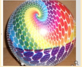 Homegrown 22 cm printed ball