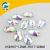 Resin water drops hand sewn wedding dress beads AB colorful clothing diamond jewelry accessories