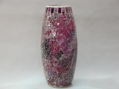 European classical glass vase hand-made mosaic vases