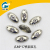 A oval double hole and double - hole ABS electroplating diy accessories