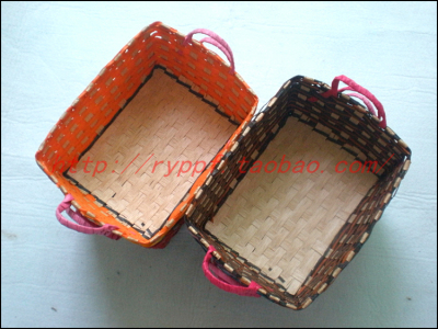 Paper Rope Basket, Basket, Storage Basket, Storage Basket, Fruit Basket