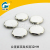 Double - faced electroplated drop - coated beads round flat bead accessories button.