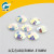 Table AB solid color round double - hole color hat accessories nail bead hand sewing winter hat popular decoration.