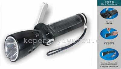 Dynamo torch 284A solar radio torch mobile phone chargers