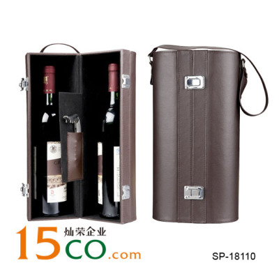 Chan Wing Pack wine box Brown double wine packaging cartridges wine set