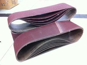 厂家直销 2100*200砂带机砂带 强力砂带 抛光砂布带 金牛KX167布基 任意规格可定做