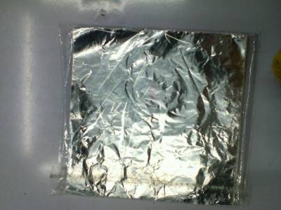 Smoking foil aluminium foil