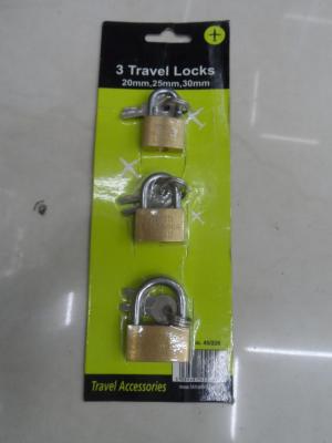 Thin type brass padlock