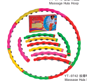 Hula massages the hoop-adjustable hoop