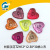 Resin Peach Heart Top Flower Craft Drill Peach Heart Drill Pendant Wholesale Process Drill