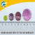 Resin oval V - shaped leaf oval drill diamond boots women 's shoes resin drilling stickers accessories