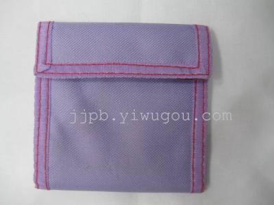 Cloth purses with waterproof 420D nylon material production.