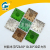 Resin square meters of the word wedding accessories new female package drilling high - end jewelry brand