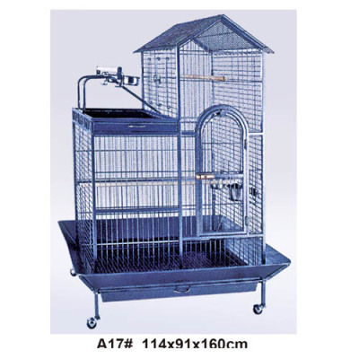 A large bird cage