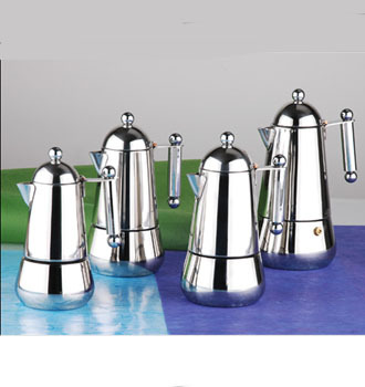 High quality stainless steel Mocha coffee pot discount promotion coffee pot