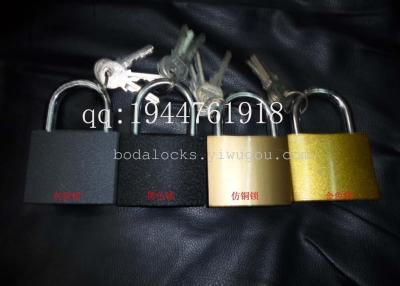 Gray iron lock iron padlock 20mm 25mm 32mm 38mm 50mm 63mm 75mm pujiang padlock factory