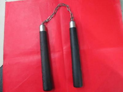 Factory direct supply, ordinary rubber nunchaku/nunchaku two sticks 