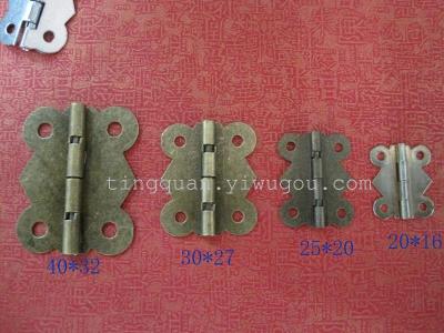 90 degree antique Hinge case package Hinge butterfly plum