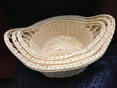 Sister Yi Supply Binaural Rattan Woven Orchid Fruit Basket