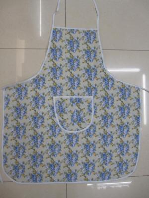 Simple canvas printed large size anti-fouling belt with edge baking home apron