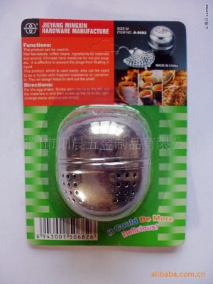 Professional supply of stainless iron'm tea balls (figure)