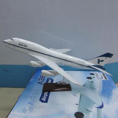 Aircraft Model (Iran Air B747-200) Resin Aircraft Model Simulation Aircraft Model