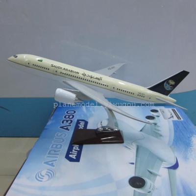 Aircraft model (Saudi Arabian airlines B787) resin aircraft model simulation aircraft model