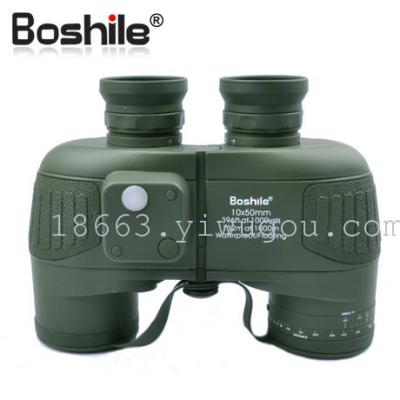 Authentic Bo Le boshile10x50 high power eyepiece marked HD night vision binoculars, range finder