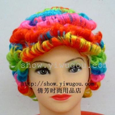 Supporters wig,Party wigs,Ultra short wigs,Small volume wig
