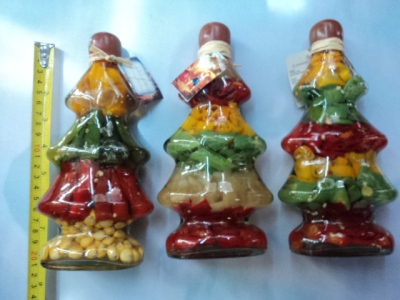 Fruit vinegar handicraft is adornment. Gift home decoration