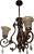European chandeliers Jane American village wrought iron dining room living room resin lamp