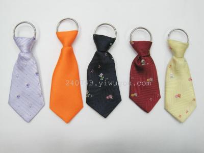 Small cartoon little ties necktie Keychain crafts tie accessories manufacturers toys small tie orna