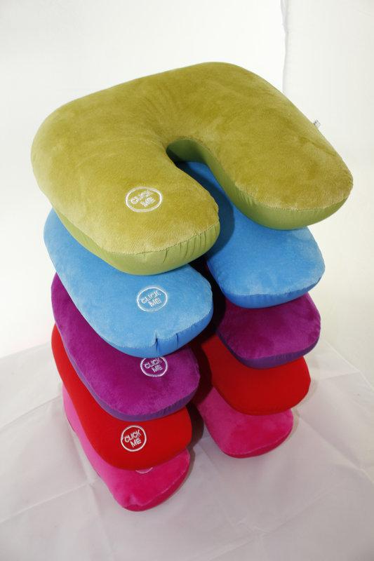 泡沫粒子电动颈枕  纳米枕   按摩枕