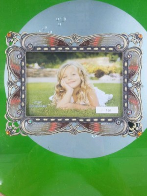 Manufacturers selling colorful craft HL0584 high-grade metal frame painted boutique photo frame set