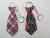 Authentic small Yiwu gift necktie Keychain key ring pendant custom-made process tie ornaments