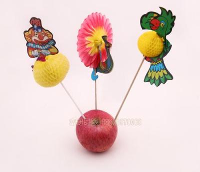 Disposable fruit fork small umbrella series