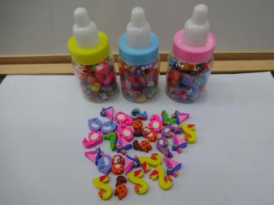 Cartoon fruit digital out of the small rubber bottle Eraser factory outlet