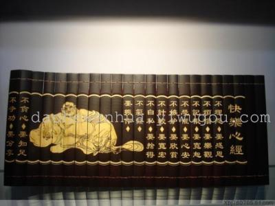 Bamboo crafts bamboo culture tourism lace Ancient Chinese Literature Search gift Home Furnishing ornaments