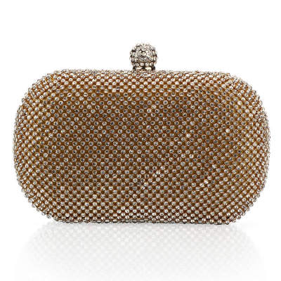 Classic Luxury Full Diamond Clutch New Ladies Dinner Bag Clutch Evening Bag