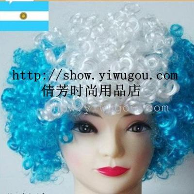 Argentina's wig,World Cup supplies,popular,Football wig